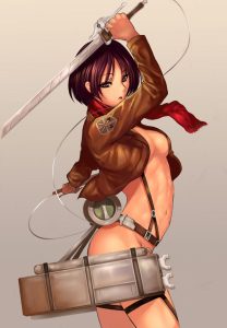 ミカサのエロ画像（進撃の巨人）55