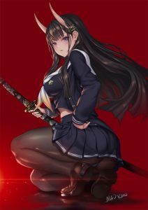 能代のエロ画像（アズールレーン）4
