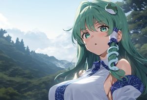 東風谷早苗のエロ画像（東方Project）46