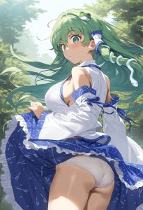 東風谷早苗のエロ画像（東方Project）47