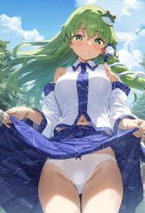 東風谷早苗のエロ画像（東方Project）54