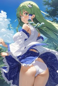 東風谷早苗のエロ画像（東方Project）55