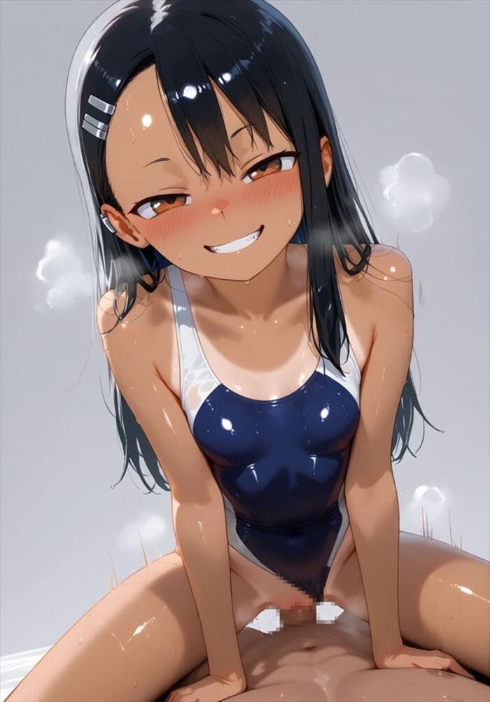 【イジらないで、長瀞さん】長瀞早瀬がオナニーしているのを想像して即抜き二次エロ画像