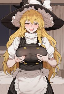 霧雨魔理沙のエロ画像（東方Project）3