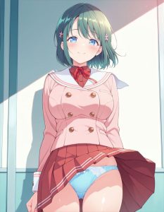 水萌汐のエロ画像（幼馴染とはラブコメにならない）52