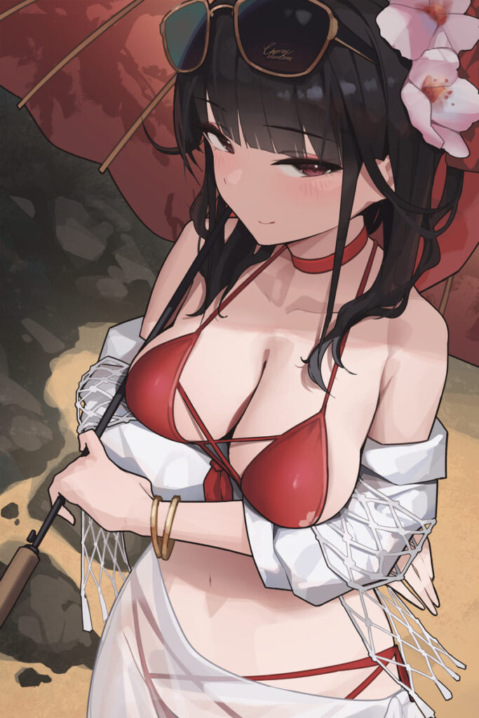 【勝利の女神：NIKKE】こんな超絶エッロエロなサクラの抜ける二次エロ画像があったのか？！