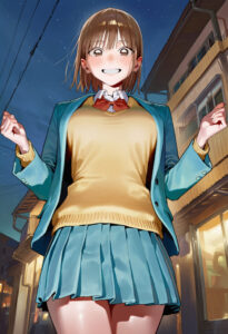 鹿野千夏のエロ画像（アオのハコ）40