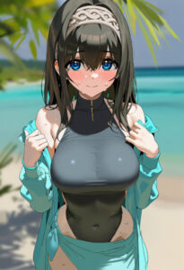 鷺沢文香のエロ画像（アイドルマスター）5