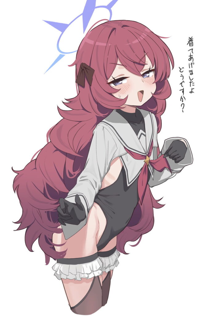 【ブルーアーカイブ】棗イロハのご奉仕エロ画像で即抜き 20枚
