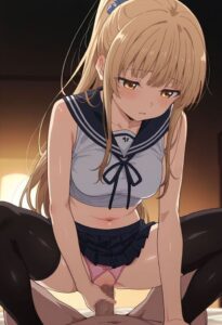 椎名真昼のエロ画像（お隣の天使様にいつの間にか駄目人間にされていた件）25