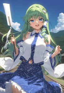 東風谷早苗のエロ画像（東方Project）12