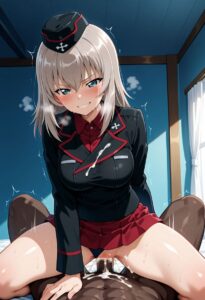 逸見エリカのエロ画像（ガールズ&パンツァー）12