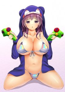 紫のエロ画像（閃乱カグラ）6