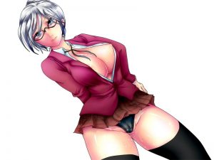 白木芽衣子のエロ画像（監獄学園）29