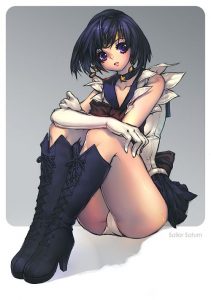 土萠ほたるのエロ画像（美少女戦士セーラームーン）32