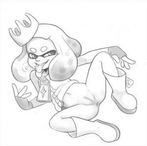 ヒメのエロ画像（スプラトゥーン）7