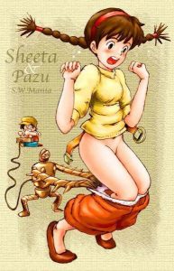 シータのエロ画像（天空の城ラピュタ）25