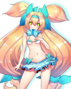 プラチナ=ザ=トリニティのエロ画像（BLAZBLUE／ブレイブルー）8