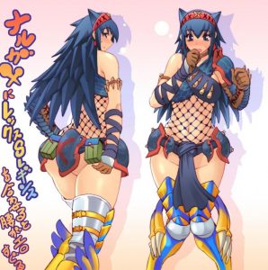ナルガ装備のエロ画像（モンスターハンター）37