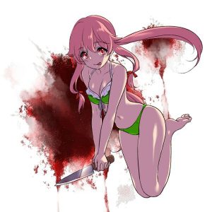 我妻由乃のエロ画像（未来日記）47