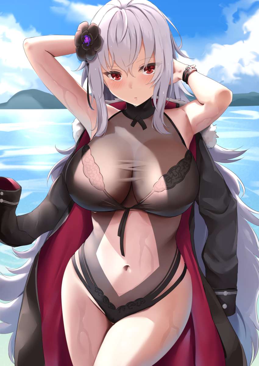 【エロ画像】アズールレーン グラーフ・ツェッペリンと漫画みたいなＨがしたくなる抜きヌキ二次エロ画像