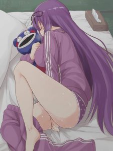 紫のエロ画像（閃乱カグラ）12