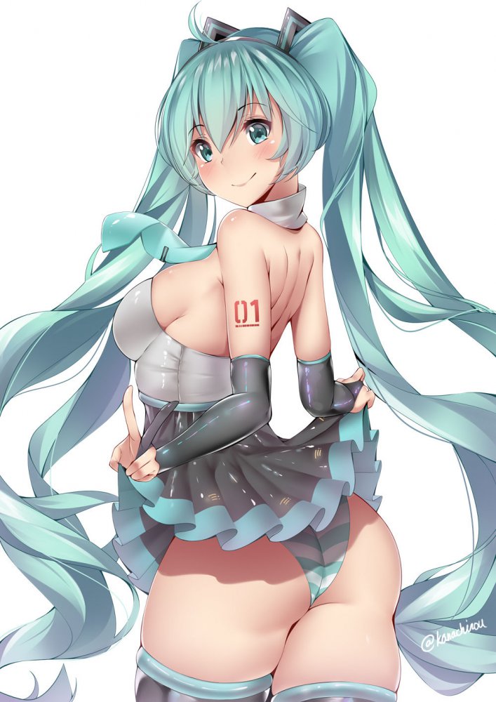 初音ミクのどエロい二次エロ画像がいっぱいおっぱい！【ボーカロイド】