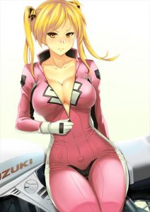 鈴乃木凛のエロ画像（ばくおん!!）6