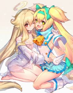 プラチナ=ザ=トリニティのエロ画像（BLAZBLUE／ブレイブルー）5