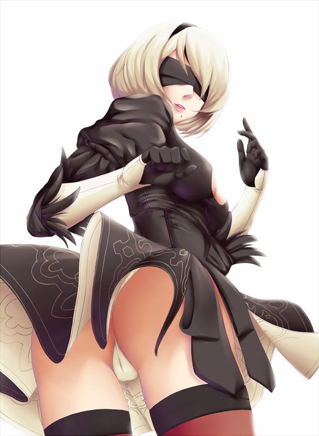 【エロ画像】可愛い2Bの画像を集めてみたが、エロすぎだろ・・・(NieR Automata)