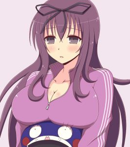 紫のエロ画像（閃乱カグラ）9