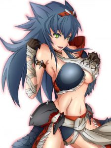 ナルガ装備のエロ画像（モンスターハンター）34