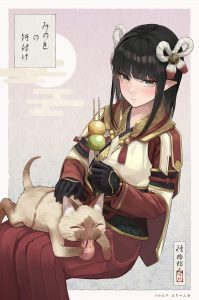 受付嬢のエロ画像（モンスターハンター）25