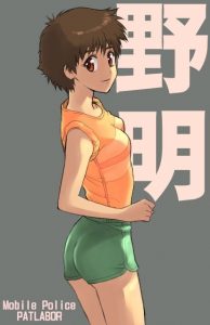 泉野明のエロ画像（機動警察パトレイバー）6