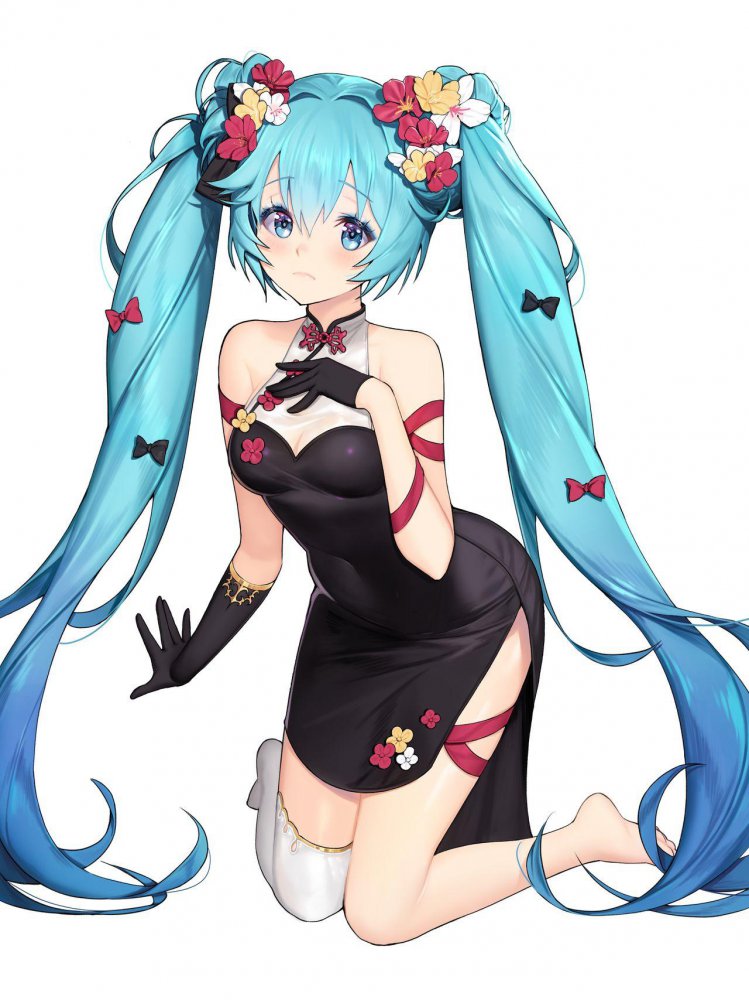 初音ミクのオナニー姿を想像するだけでめっちゃ抜けるエロ画像【ボーカロイド】