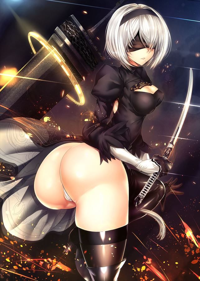 【エロ画像】可愛い2Bの画像を集めてみたが、エロすぎだろ・・・(NieR Automata)