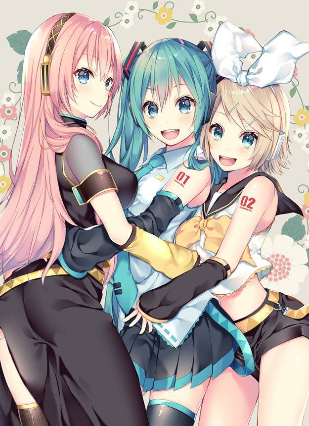 【エロ画像】ボーカロイドのエロコスプレの参考にしたくなる初音ミクのキャラクター画像