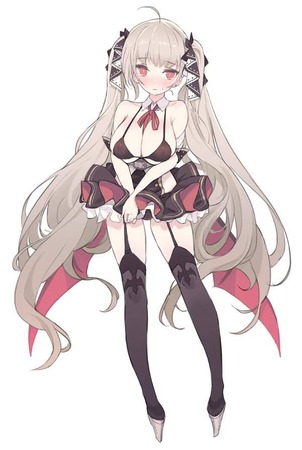 ヴァンパイアの悩殺必死のセクシーポーズのエロ画像！【アズールレーン】