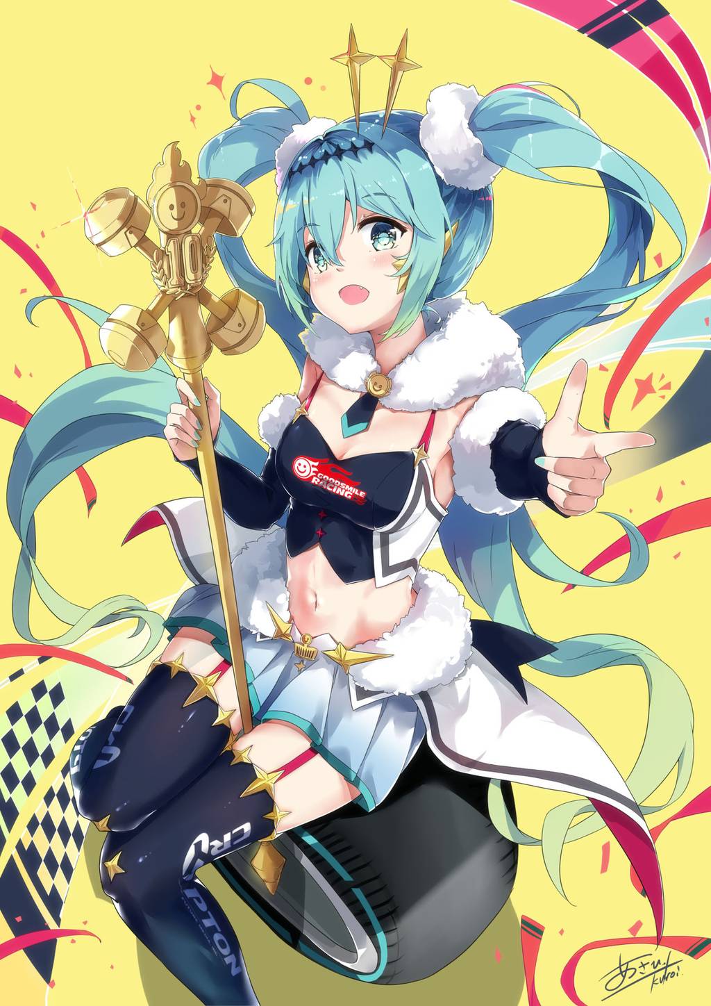 快楽に堕ちそうになってるアヘ顔の初音ミク抜けるエロ画像！【ボーカロイド】